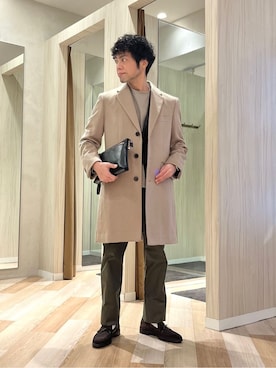 URAさん(メンズ・165cm)の冬コーディネート
