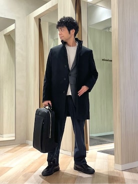 URAさん(メンズ・165cm)の冬コーディネート