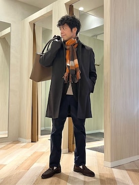URAさん(メンズ・165cm)の冬コーディネート