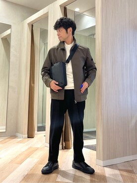 URAさん（メンズ・165cm）の秋コーディネート