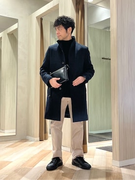 URAさん（メンズ・165cm）の冬コーディネート
