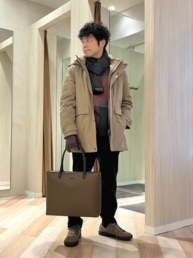 URAさん(メンズ・165cm)の冬コーディネート