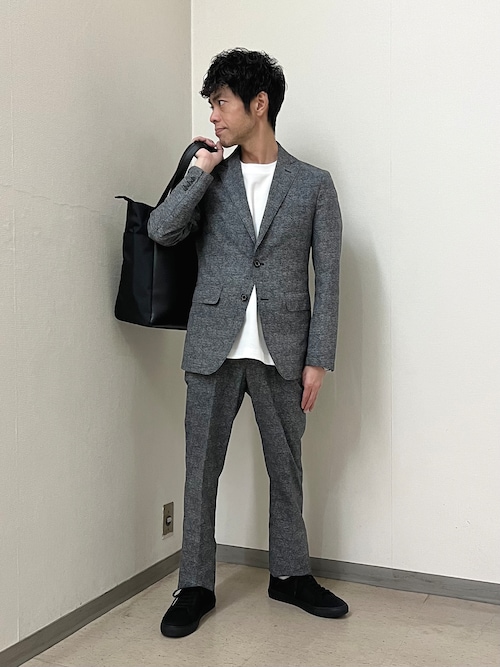 ジャージカーディガン+ロゴカットソーSET