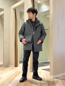 URAさん(メンズ・165cm)の冬コーディネート