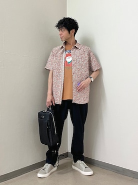URAさん（メンズ・165cm）の夏コーディネート