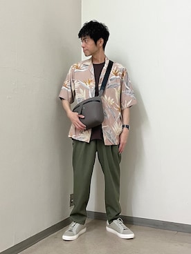 URAさん（メンズ・165cm）の春コーディネート