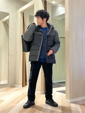URAさん(メンズ・165cm)の冬コーディネート