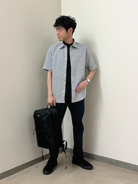 URAさん（メンズ・165cm）の夏コーディネート