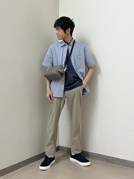URAさん(メンズ・165cm)の春コーディネート