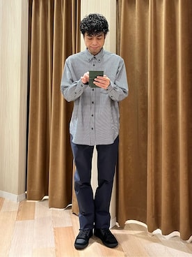 「ミニ財布」｜URAさん（メンズ・165cm）の冬コーディネート