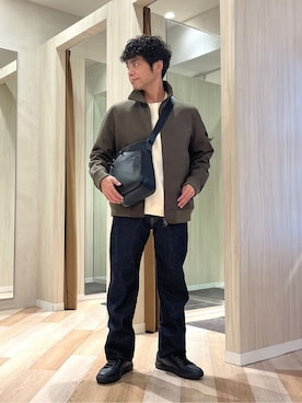 URAさん（メンズ・165cm）の冬コーディネート