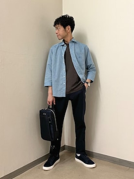URAさん(メンズ・165cm)の春コーディネート