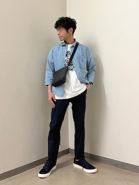 URAさん(メンズ・165cm)の夏コーディネート