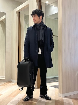 URAさん(メンズ・165cm)の冬コーディネート