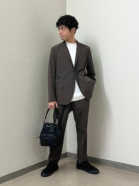 URAさん（メンズ・165cm）の夏コーディネート