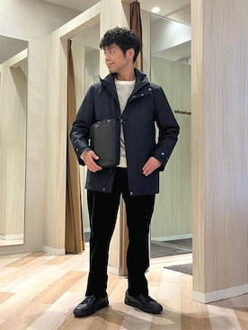URAさん（メンズ・165cm）の冬コーディネート