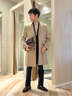 URAさん(メンズ・165cm)の冬コーディネート