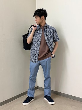 URAさん(メンズ・165cm)の夏コーディネート