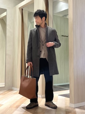URAさん(メンズ・165cm)の冬コーディネート