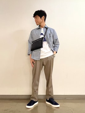 URAさん(メンズ・165cm)の春コーディネート