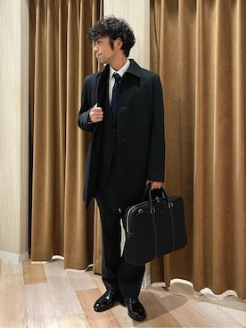 URAさん(メンズ・165cm)の冬コーディネート