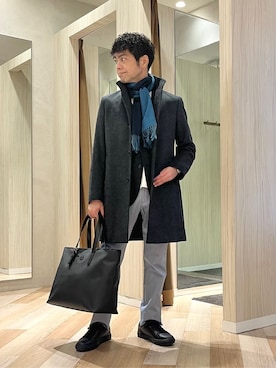 URAさん(メンズ・165cm)の冬コーディネート