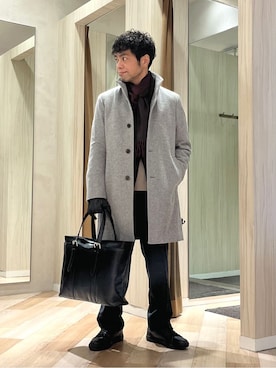 URAさん(メンズ・165cm)の冬コーディネート
