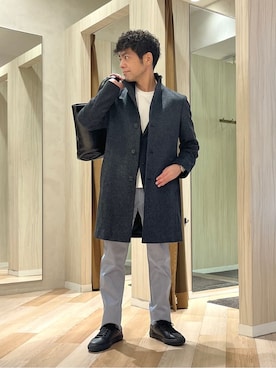 URAさん(メンズ・165cm)の冬コーディネート