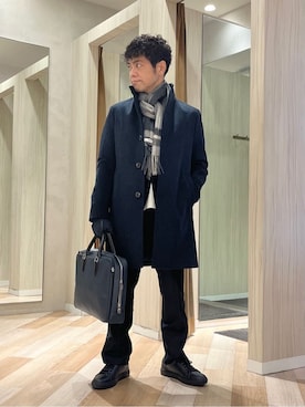 URAさん(メンズ・165cm)の冬コーディネート