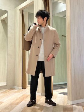 URAさん（メンズ・165cm）の冬コーディネート