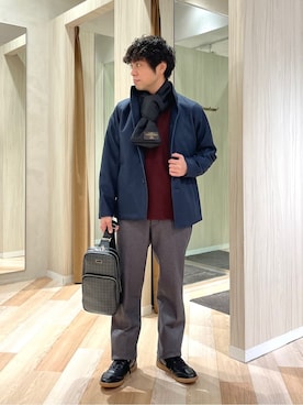 URAさん(メンズ・165cm)の冬コーディネート