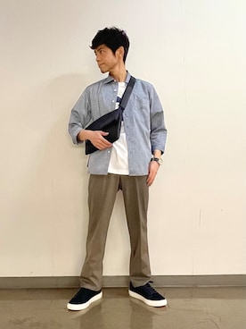 URAさん(メンズ・165cm)の春コーディネート