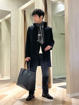 URAさん(メンズ・165cm)の冬コーディネート