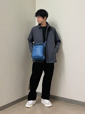 「TAKEO KIKUCHI（タケオキクチ）のアイテム」を使った、URAさん（メンズ・165cm）の秋コーディネート