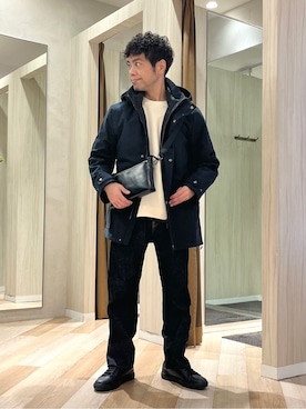 URAさん（メンズ・165cm）の冬コーディネート