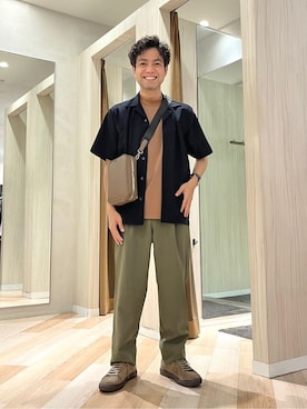 URAさん（メンズ・165cm）の秋コーディネート