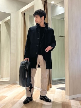 URAさん(メンズ・165cm)の冬コーディネート