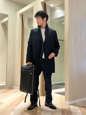 URAさん(メンズ・165cm)の冬コーディネート