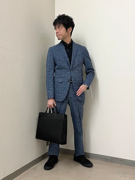 URAさん(メンズ・165cm)の春コーディネート