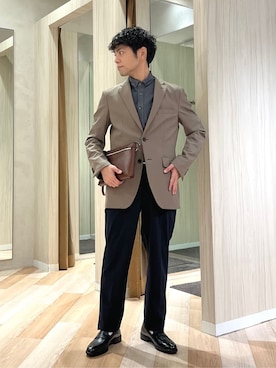「ゴルフ」｜URAさん（メンズ・165cm）の春コーディネート