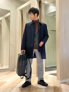 URAさん(メンズ・165cm)の冬コーディネート