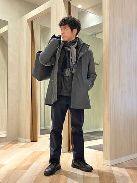 URAさん(メンズ・165cm)の冬コーディネート
