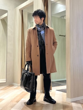 URAさん(メンズ・165cm)の冬コーディネート
