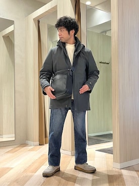 URAさん（メンズ・165cm）の冬コーディネート