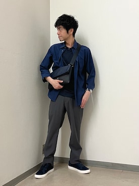 URAさん（メンズ・165cm）の夏コーディネート