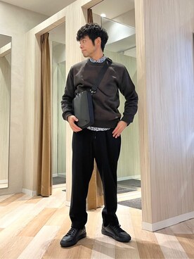 URAさん（メンズ・165cm）の秋コーディネート