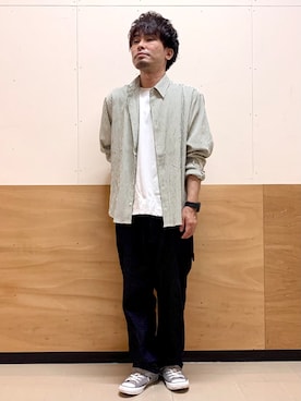 「THE SHOP TK （ザ ショップ ティーケー ）のアイテム（Tシャツ/カットソー）」を使った、MATUさん（メンズ・165cm）の秋コーディネート