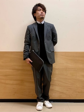 MATUさん(メンズ・165cm)の冬コーディネート