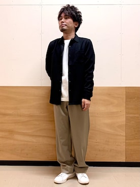 「THE SHOP TK （ザ ショップ ティーケー ）のアイテム（Tシャツ/カットソー）」を使った、MATUさん（メンズ・165cm）の秋コーディネート