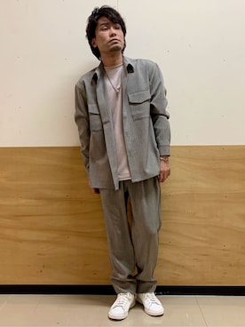 MATUさん(メンズ・165cm)の春コーディネート